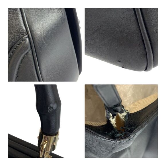 Gucci Bamboo Leather Handbag - Picture 6 of 10